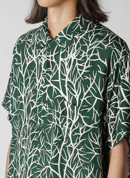 【Y's for men × MASSES】HAWAIIAN SHORT SLEEVE SHIRT