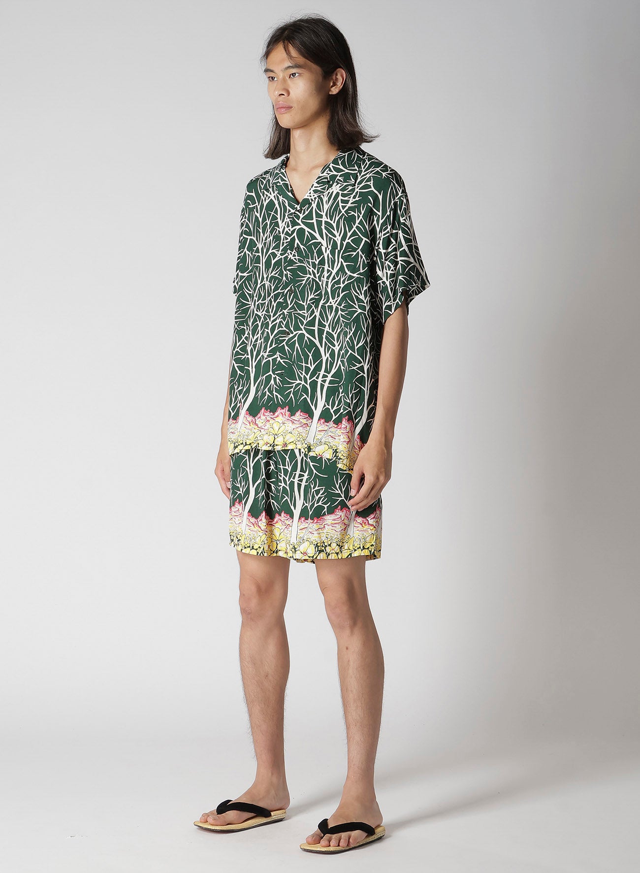 【Y's for men × MASSES】HAWAIIAN SHORT SLEEVE SHIRT