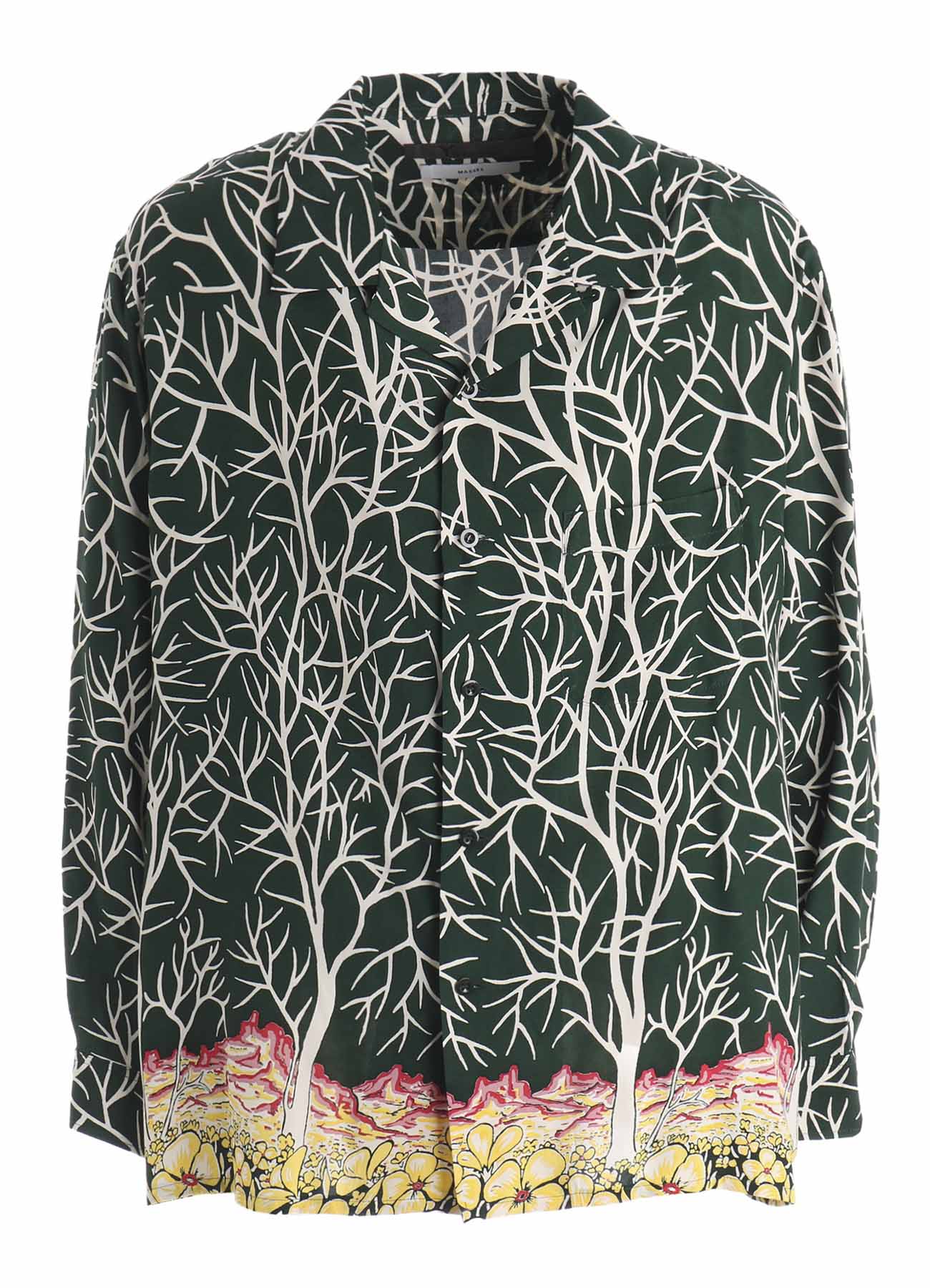 【Y's for men × MASSES】HAWAIIAN LONG SLEEVE SHIRT