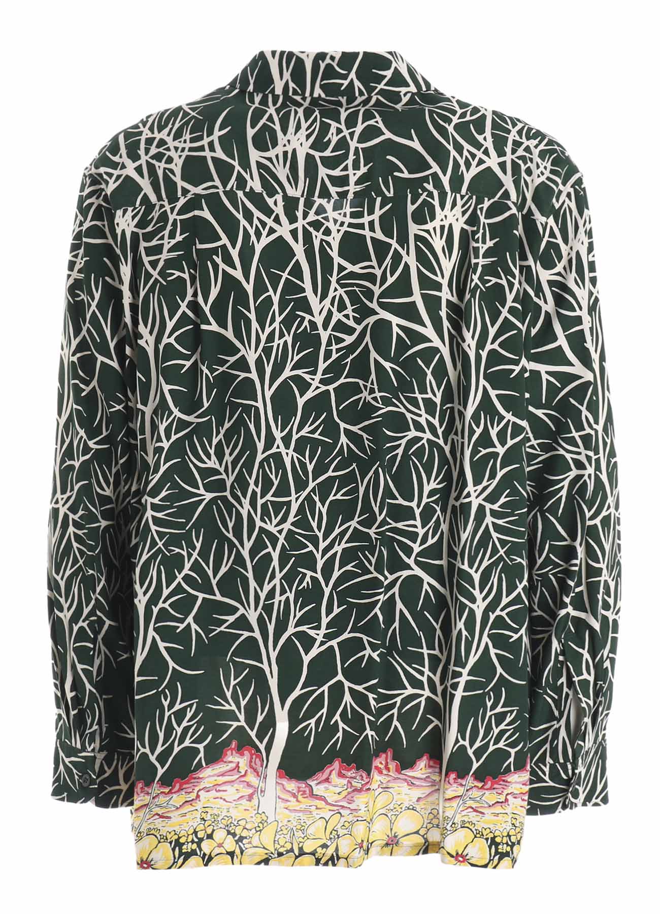 【Y's for men × MASSES】HAWAIIAN LONG SLEEVE SHIRT