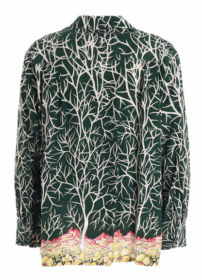 【Y's for men × MASSES】HAWAIIAN LONG SLEEVE SHIRT