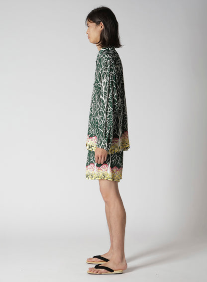 【Y's for men × MASSES】HAWAIIAN LONG SLEEVE SHIRT