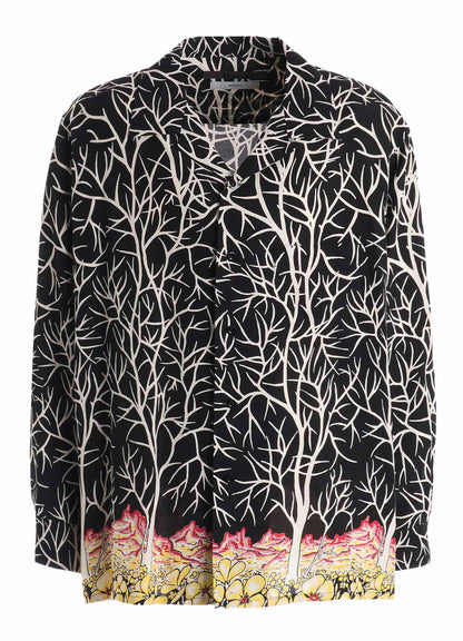 【Y's for men × MASSES】HAWAIIAN LONG SLEEVE SHIRT