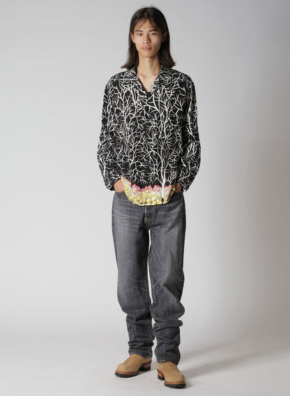 【Y's for men × MASSES】HAWAIIAN LONG SLEEVE SHIRT