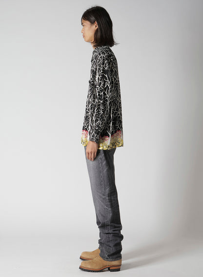 【Y's for men × MASSES】HAWAIIAN LONG SLEEVE SHIRT