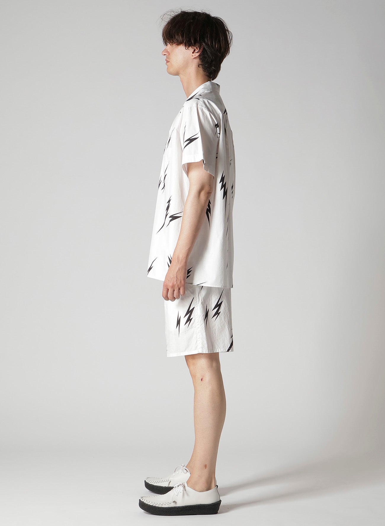 Y's for men × MASSES】THUNDER PRINT SHORT SLEEVE SHIRT – THE SHOP
