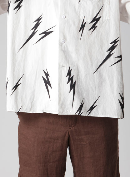 【Y's for men × MASSES】THUNDER PRINT LONG SLEEVE SHIRT