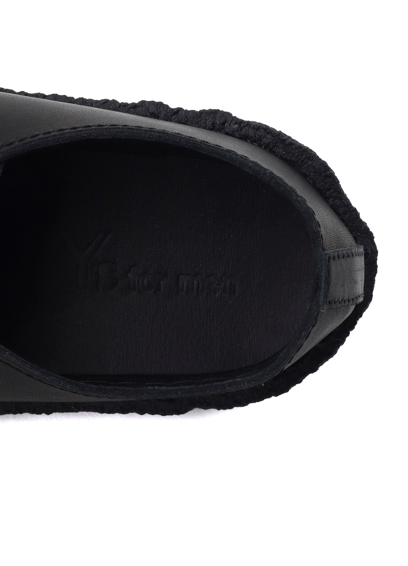 3 HOLES MOCCASIN SHOES BLACK