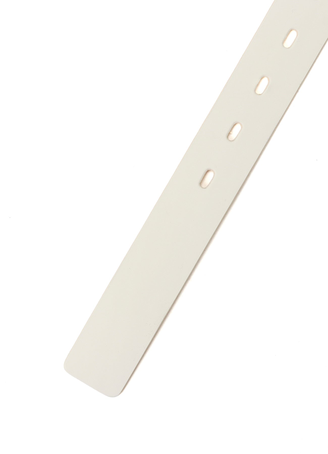 CHROMEXCEL LEATHER PLAIN WHITE BELT