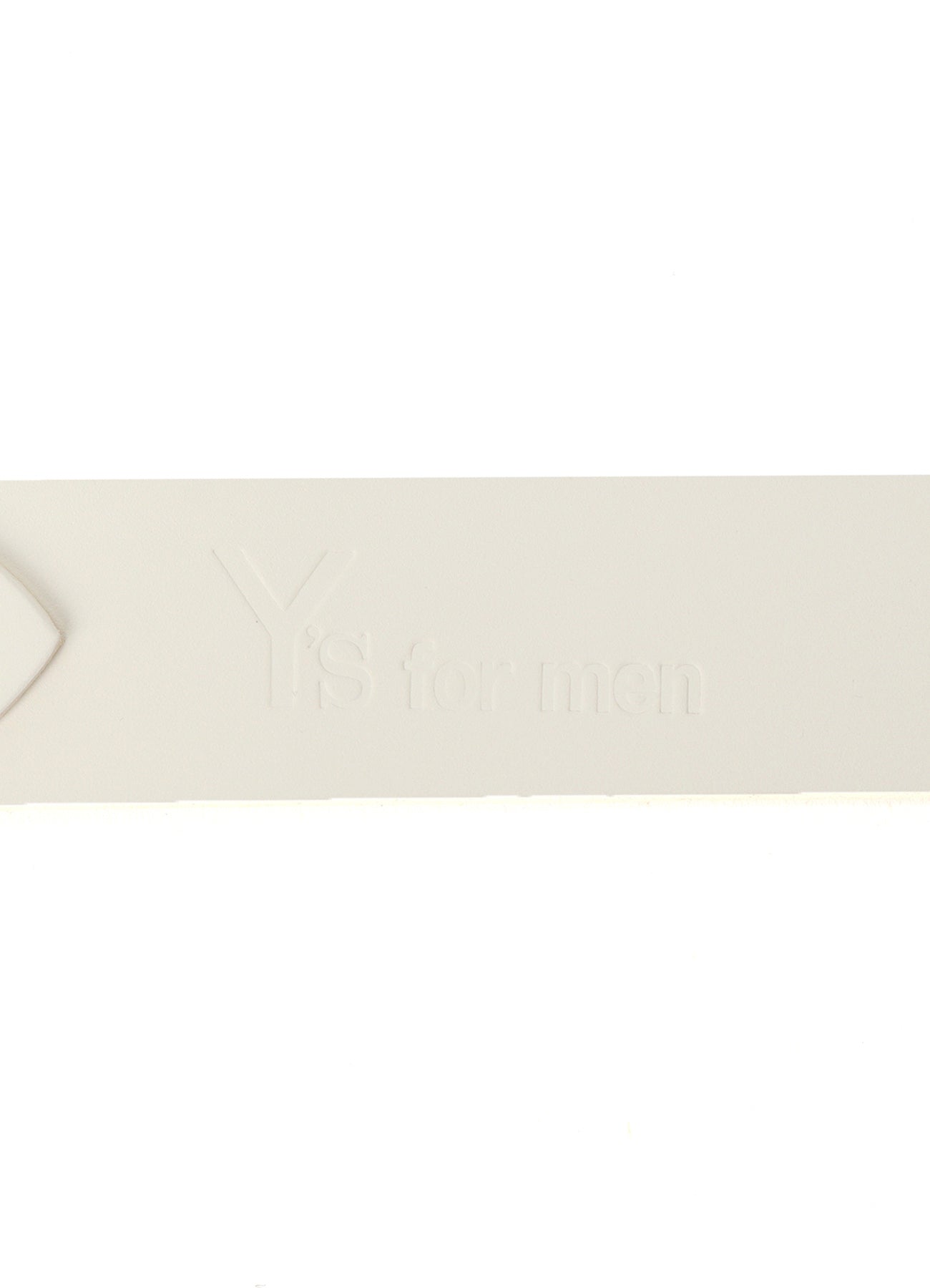 CHROMEXCEL LEATHER PLAIN WHITE BELT