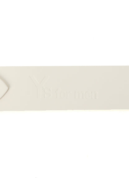 CHROMEXCEL LEATHER PLAIN WHITE BELT
