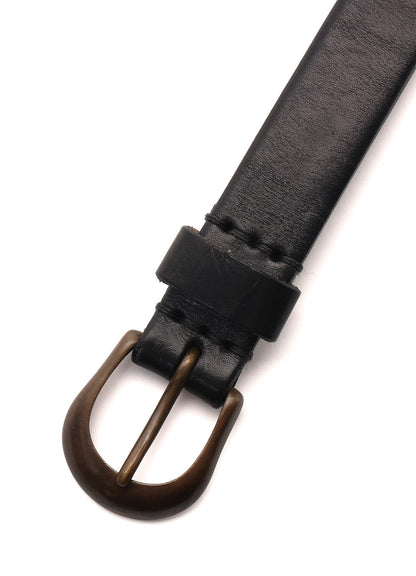 【Y's for men × MASSES】 HEAVY OIL LEATHER BELT