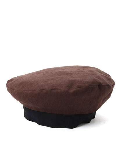 【Y's for men × MASSES】 LINEN ADJUSTABLE BERET