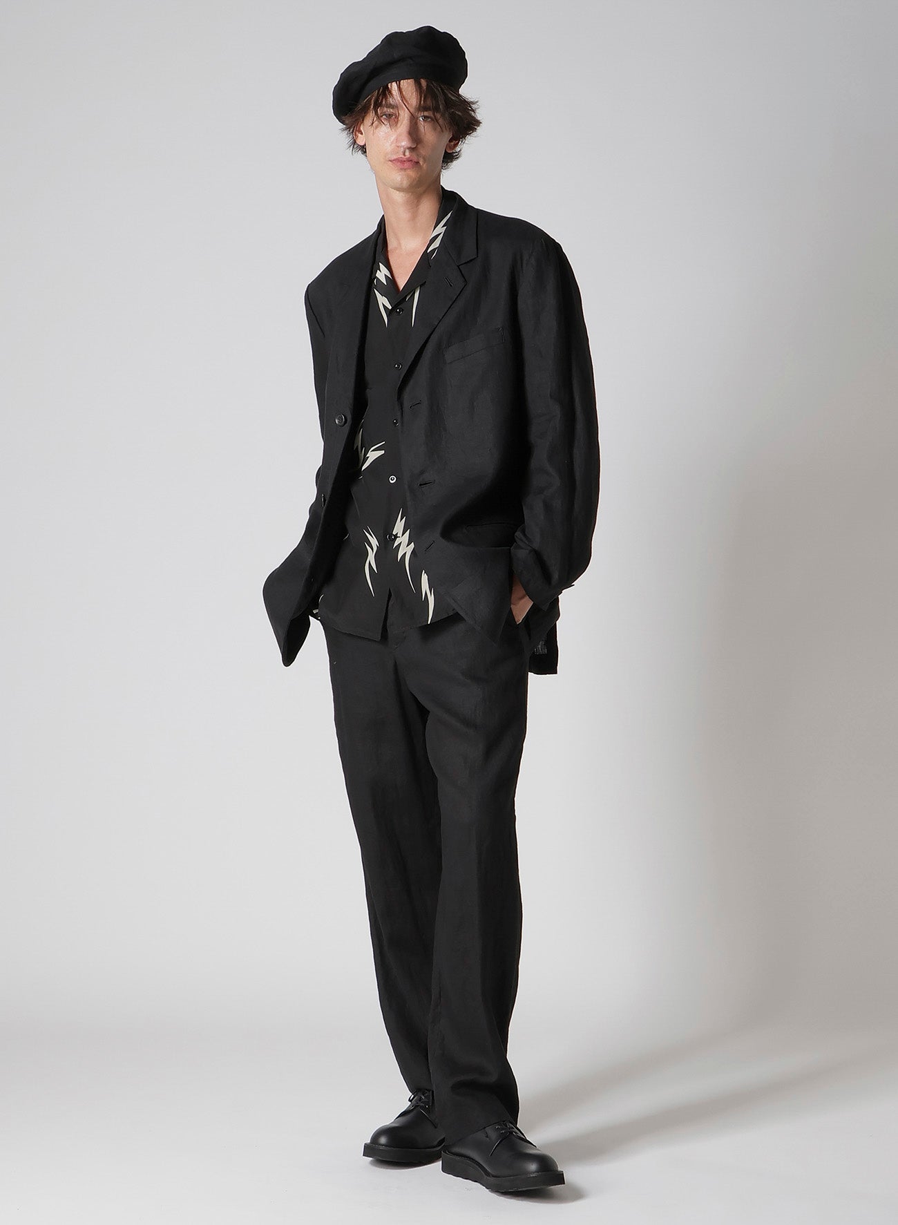 【Y's for men × MASSES】 LINEN ADJUSTABLE BERET