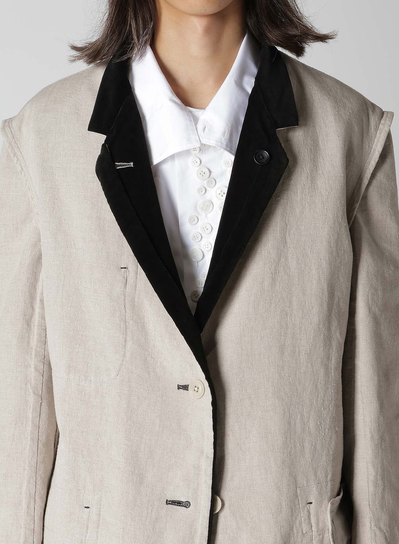 DOUBLE FACE POCKET JACKET