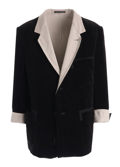 DOUBLE FACE POCKET JACKET