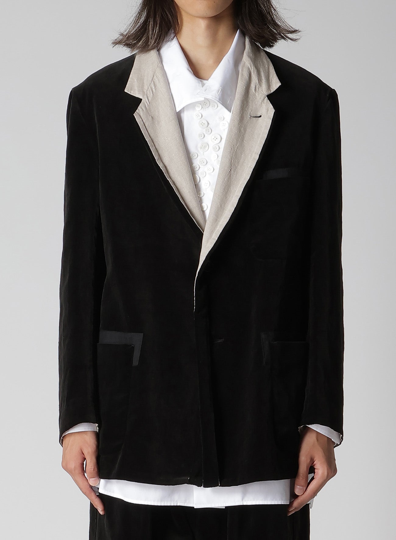 DOUBLE FACE POCKET JACKET