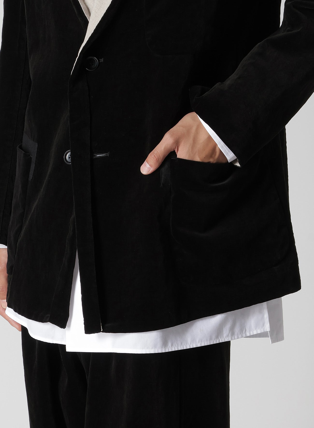 DOUBLE FACE POCKET JACKET