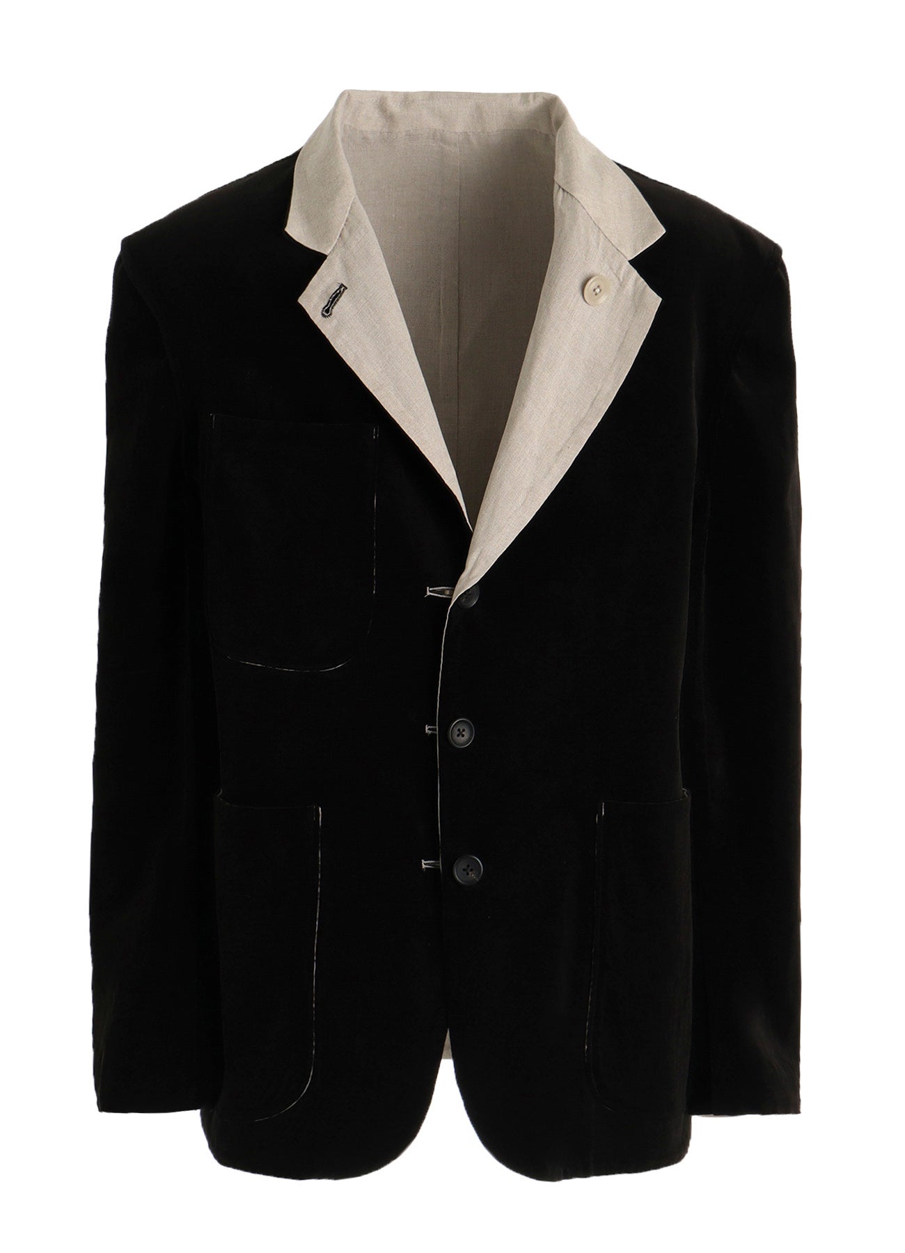 【PIECE UNIQUE】DOUBLE FACE 3-BUTTON JACKET