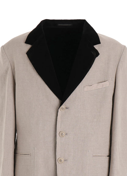 【PIECE UNIQUE】DOUBLE FACE 3-BUTTON JACKET