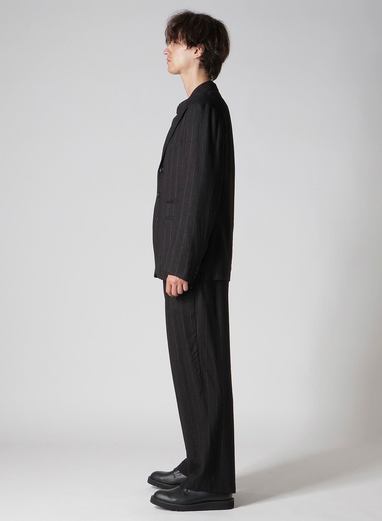 ZIP OPENED CUFF 3-BUTTON JACKET