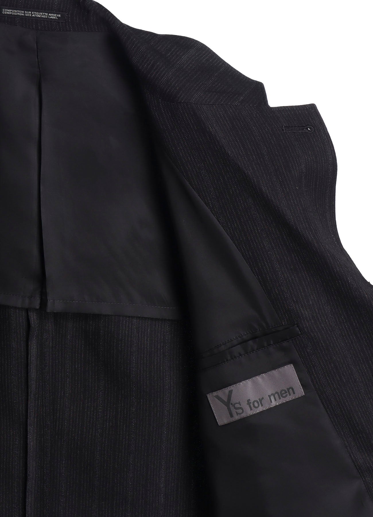 ZIP OPENED CUFF 3-BUTTON JACKET