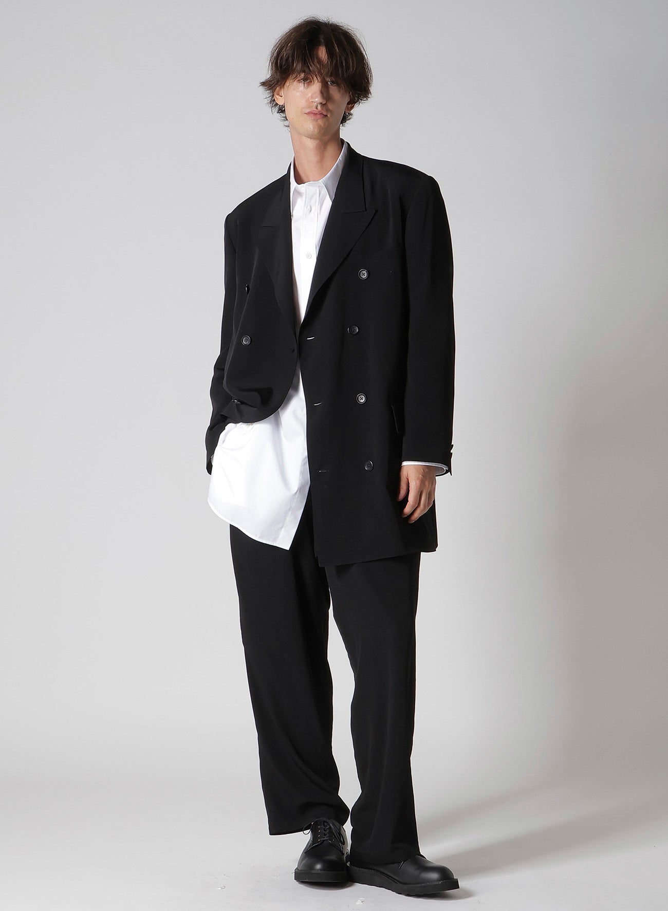 TA TUXEDO BIG PEAKED LAPEL JACKET – THE SHOP YOHJI YAMAMOTO