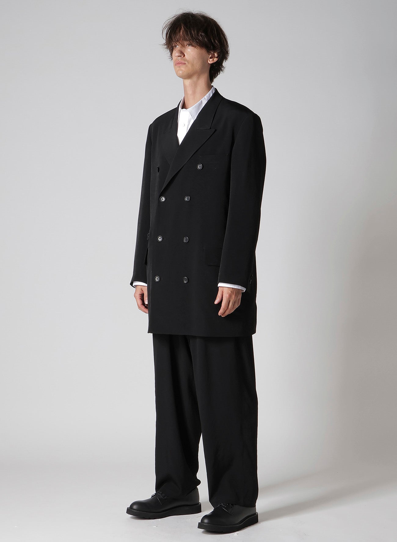 TA TUXEDO BIG PEAKED LAPEL JACKET – THE SHOP YOHJI YAMAMOTO