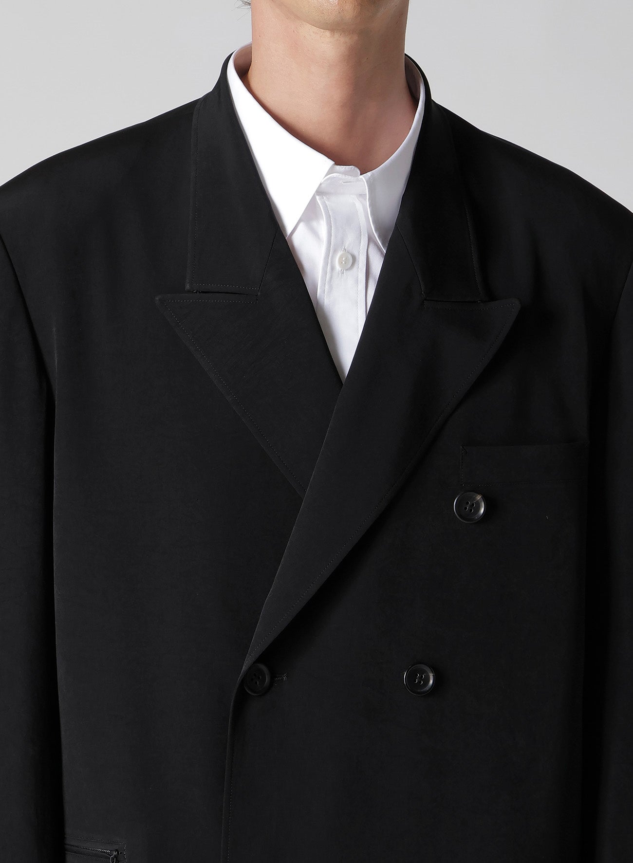 TA TUXEDO BIG PEAKED LAPEL JACKET – THE SHOP YOHJI YAMAMOTO
