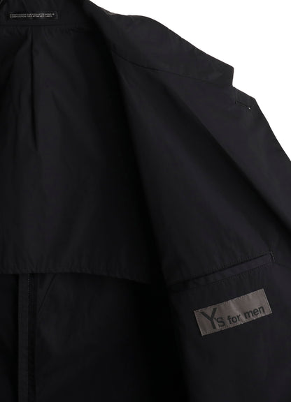 【PIECE UNIQUE】NYLON TAFFETA LONG-LENGTH JACKET