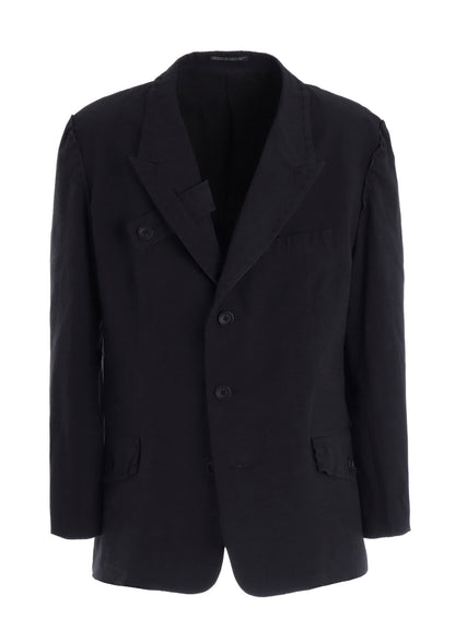 HAND STITCH LAPEL TAB JACKET