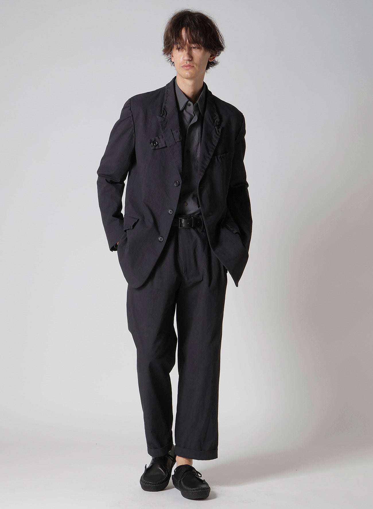 HAND STITCH LAPEL TAB JACKET