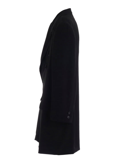 TA TUXEDO BASTED COLLAR JACKET