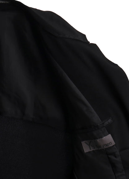 TA TUXEDO BASTED COLLAR JACKET