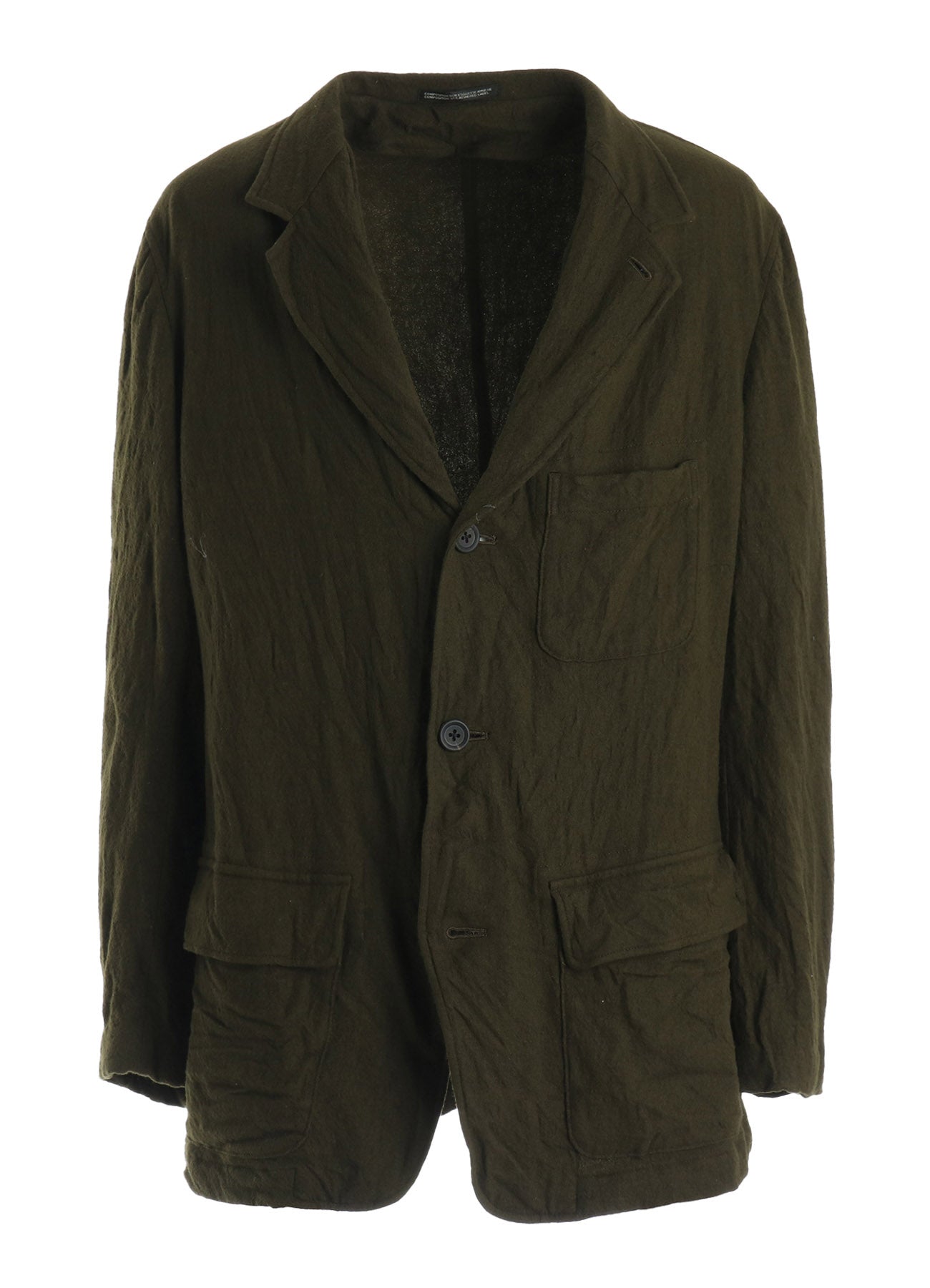 Y's for men × MASSES】 SHRINK SERGE 3B JACKET – THE SHOP YOHJI