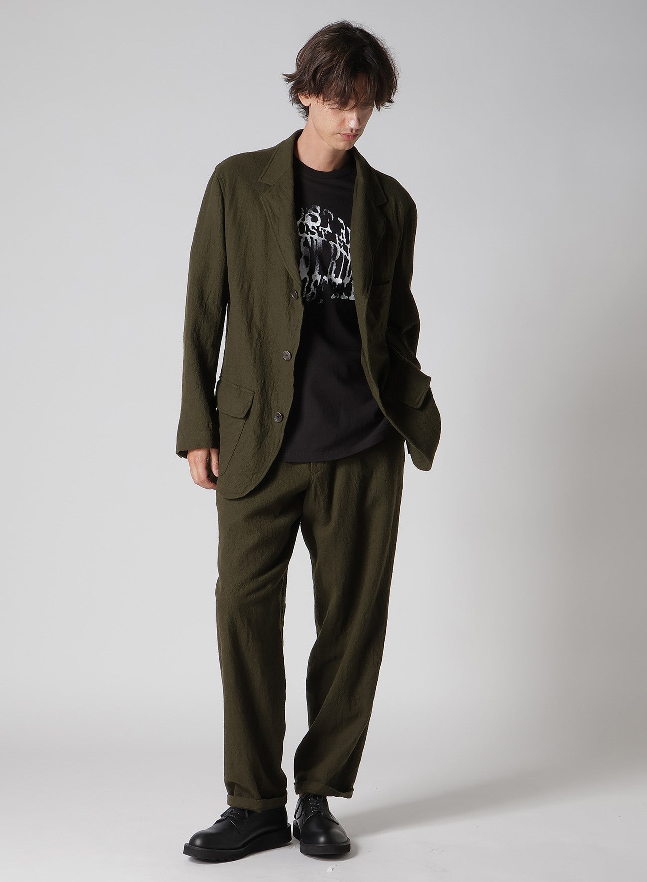 【Y's for men × MASSES】 SHRINK SERGE 3B JACKET