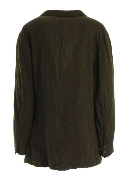 【Y's for men × MASSES】 SHRINK SERGE 3B JACKET