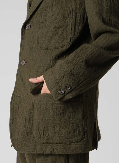 【Y's for men × MASSES】 SHRINK SERGE 3B JACKET