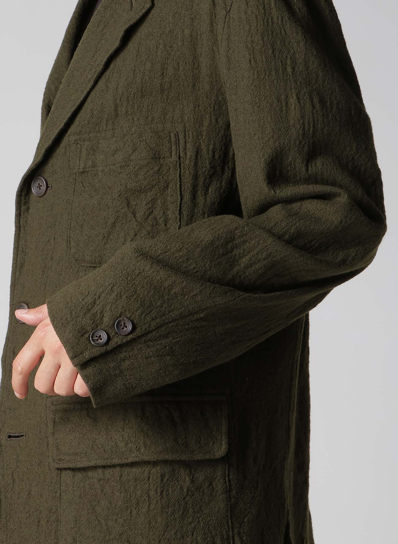 Y's for men × MASSES】 SHRINK SERGE 3B JACKET – THE SHOP YOHJI