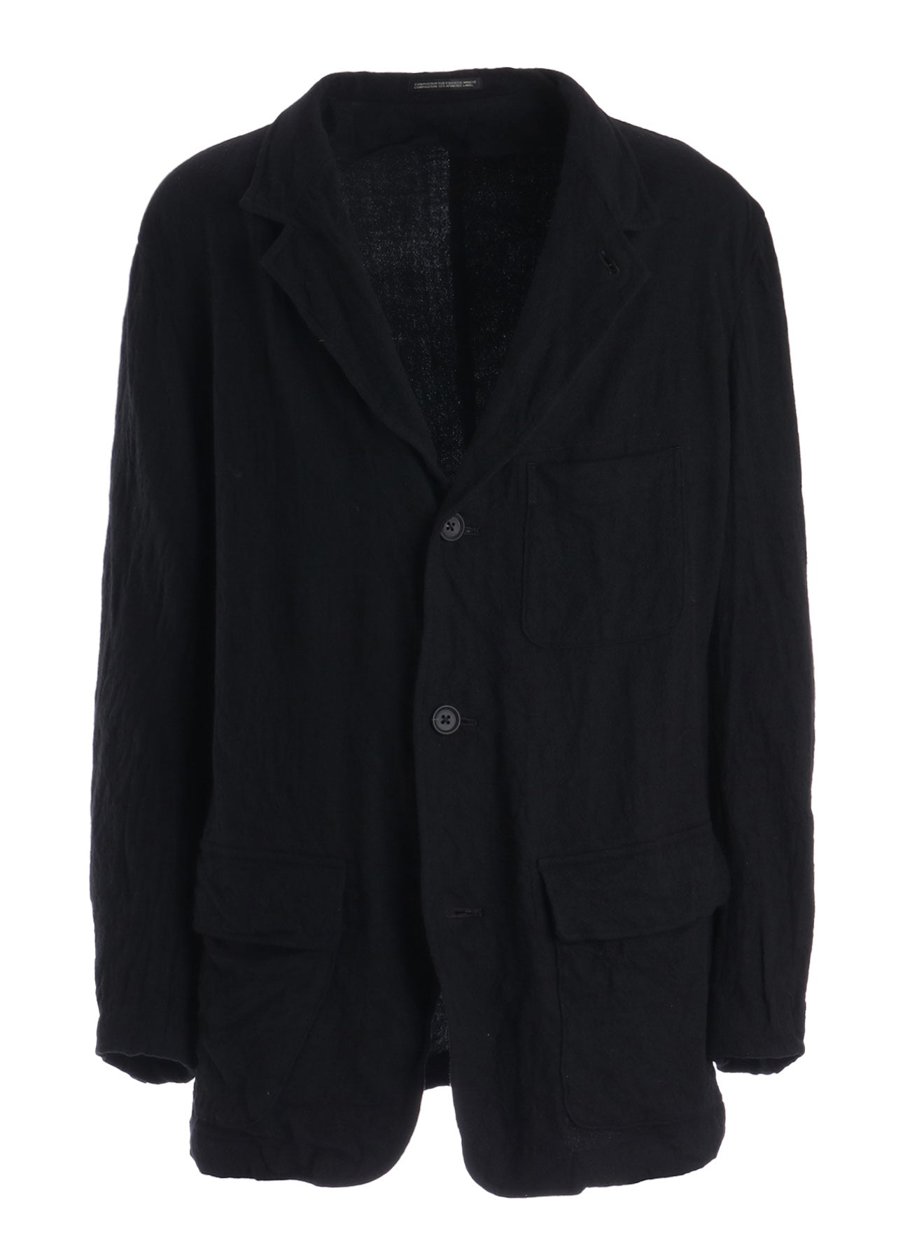 【Y's for men × MASSES】 SHRINK SERGE 3B JACKET