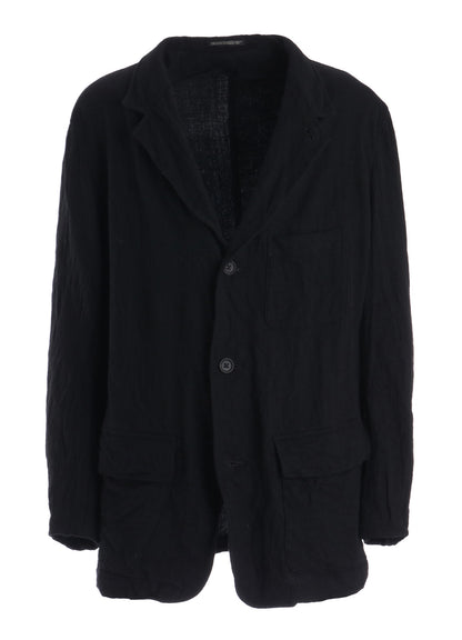 【Y's for men × MASSES】 SHRINK SERGE 3B JACKET