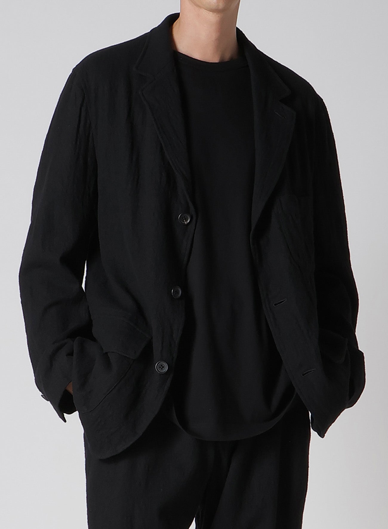 Y's for men × MASSES】 SHRINK SERGE 3B JACKET – THE SHOP YOHJI