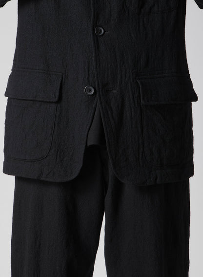 【Y's for men × MASSES】 SHRINK SERGE 3B JACKET