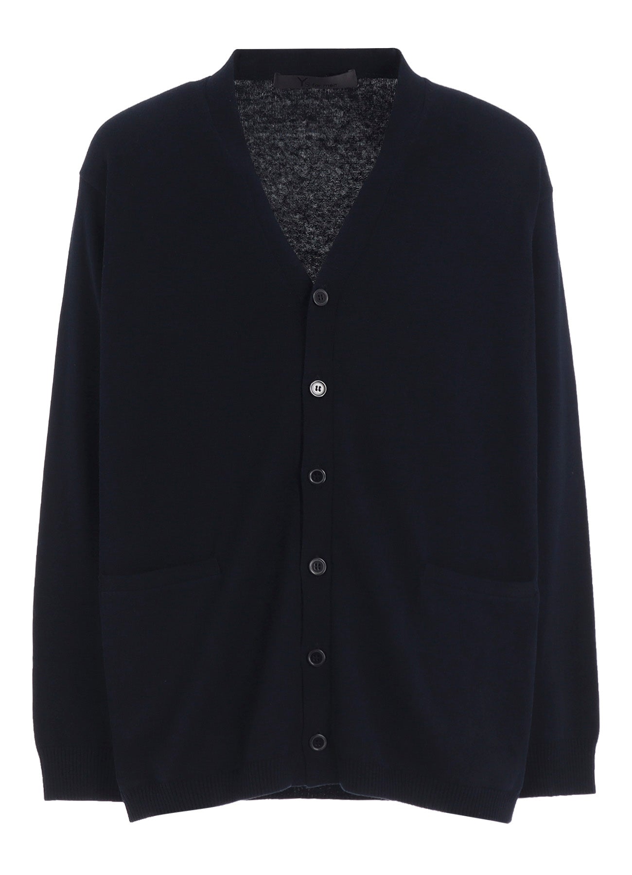 Y's for men LOGO V-NECK CARDIGAN