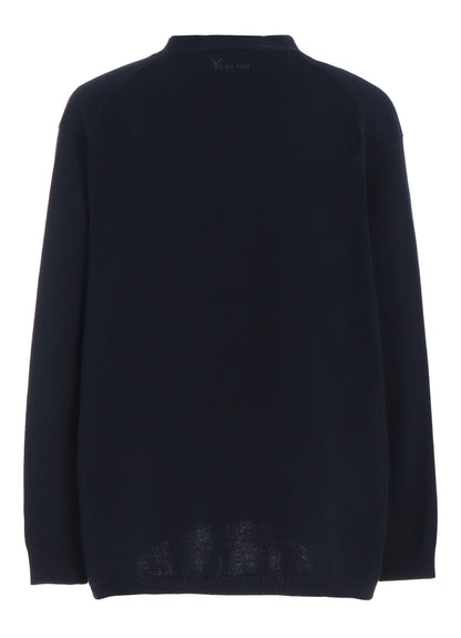 Y's for men LOGO V-NECK CARDIGAN