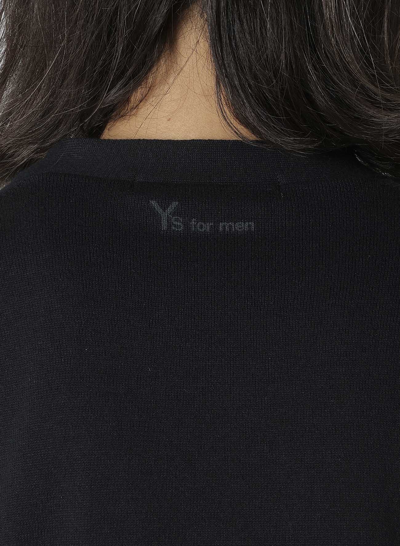 Y's for men LOGO V-NECK CARDIGAN