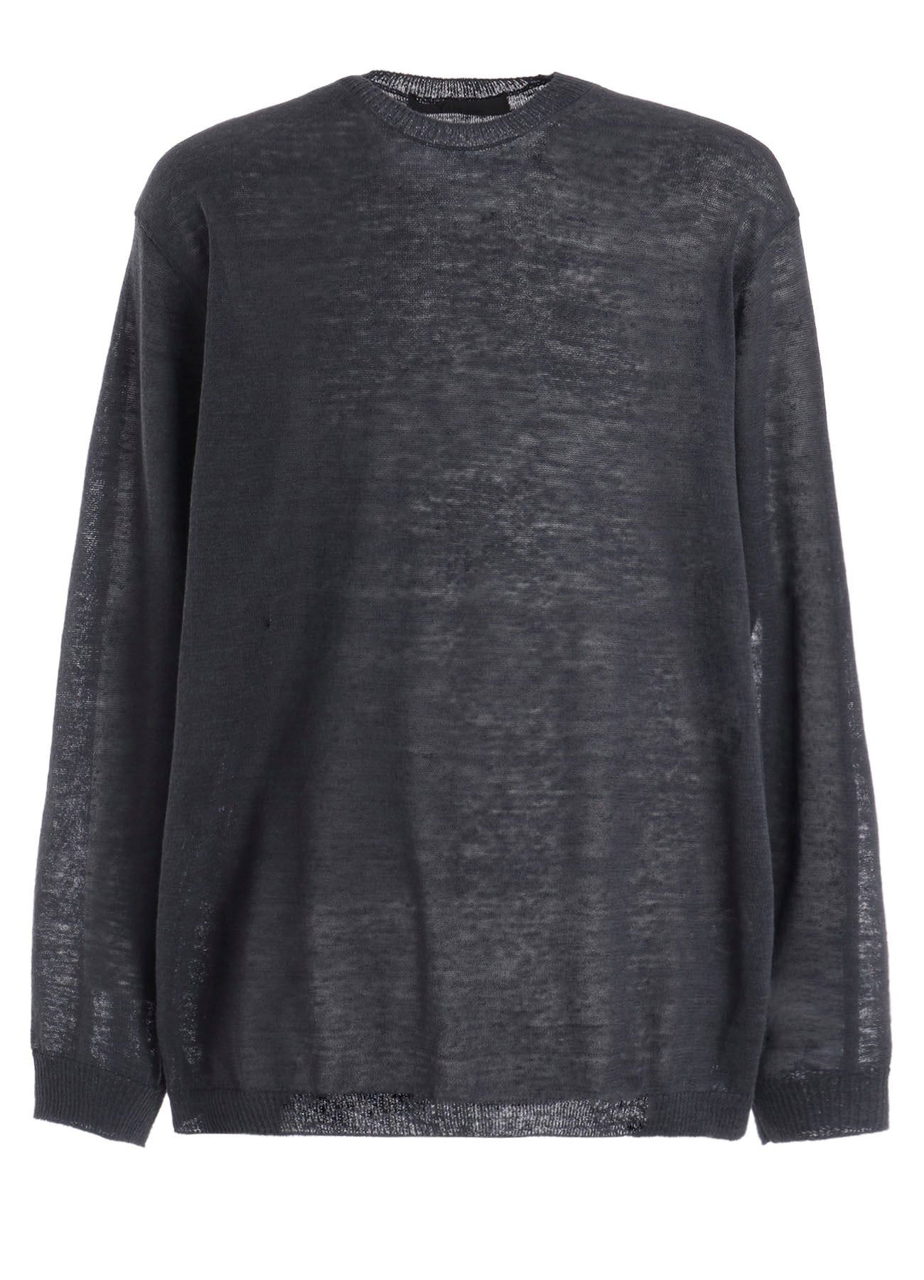 12G1PLY PLAIN STITCH ROUND NECK PULLOVER