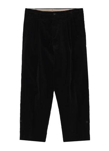 DOUBLE FACE HEM TAB PANTS