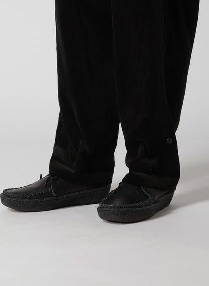 DOUBLE FACE HEM TAB PANTS