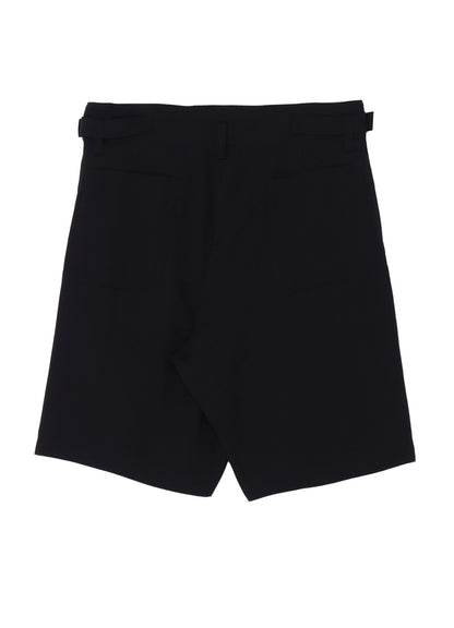 WOOL GABARDINE SHORT PANTS